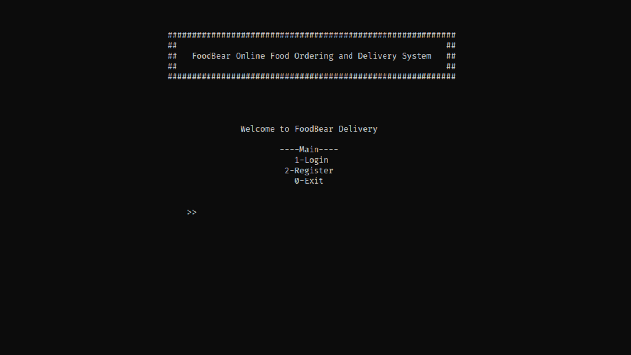 FoodBear project image