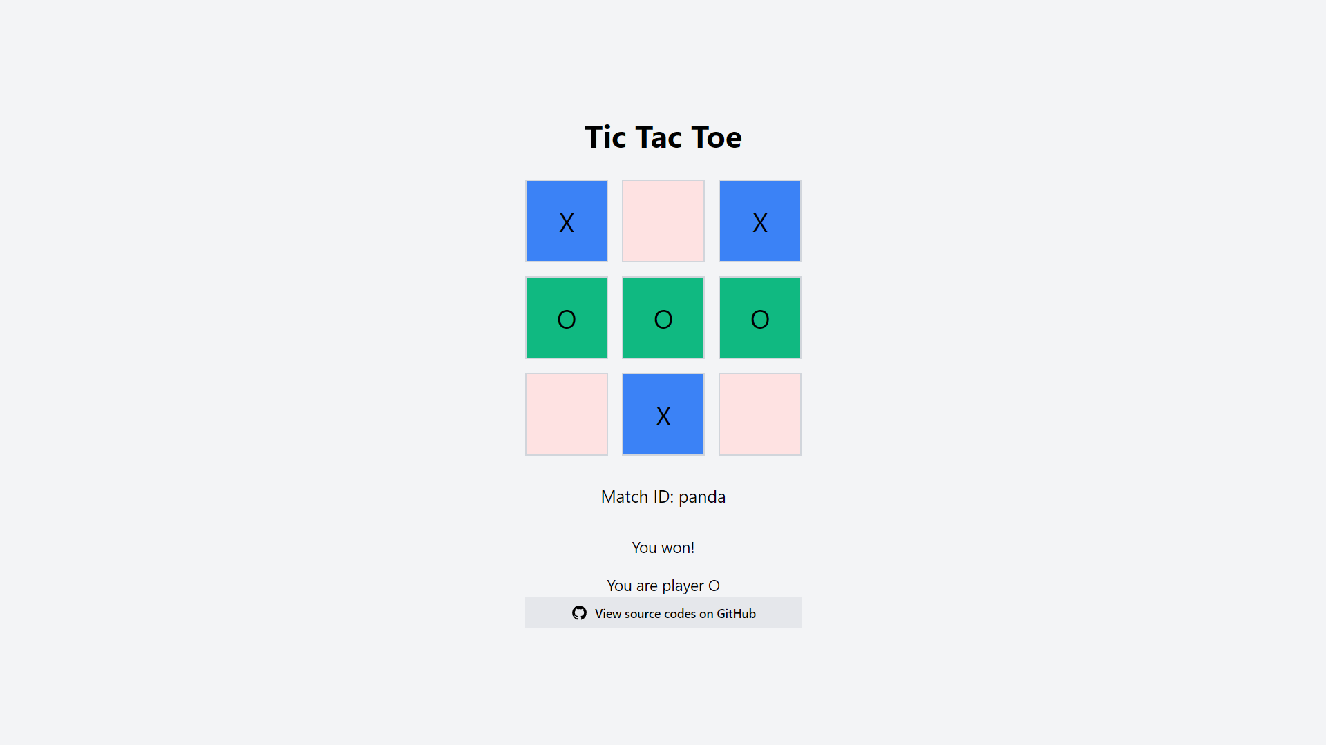 Tic Tac Toe project image